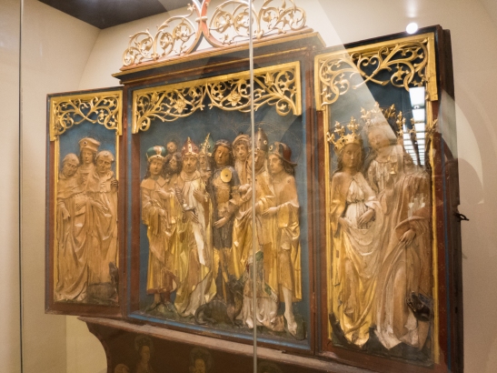 Altarpiece with the 14 Holy Helpers (Louvre, Paris)
